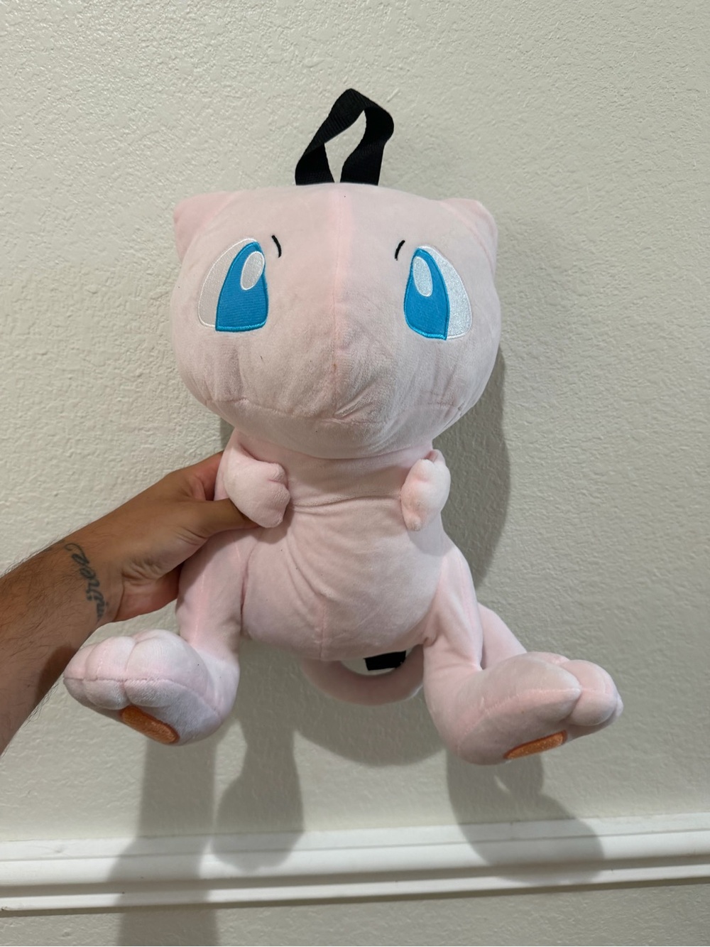 Pokemon Plush Backpack Mew Pokémon Pocket Monster Pokémon Character Bag